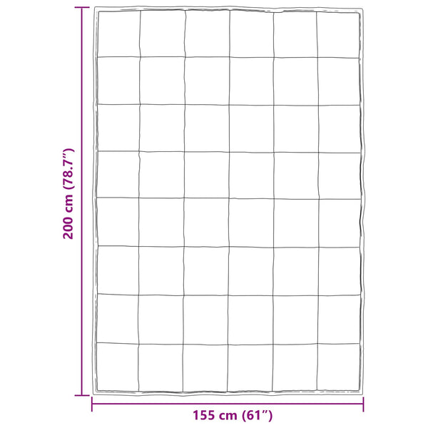 Koko Vuoden Peitto 155 x 200 cm 300 g/m² Hopea
