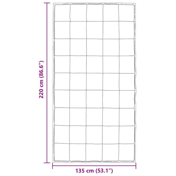 Koko Vuoden Peitto 135 x 220 cm 300 g/m² Hopea