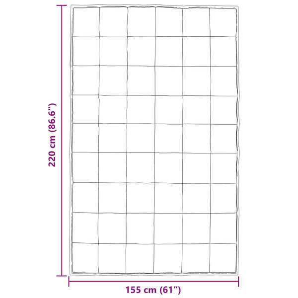 Koko Vuoden Peitto 155 x 220 cm 300 g/m² Hopea