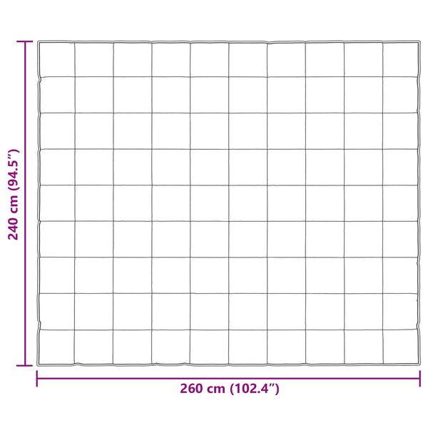 Koko Vuoden Peitto 240 x 260 cm 300 g/m² Hopea