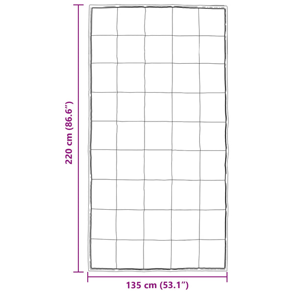 Talvityyny 135 x 220 cm 450 gsm Hopea