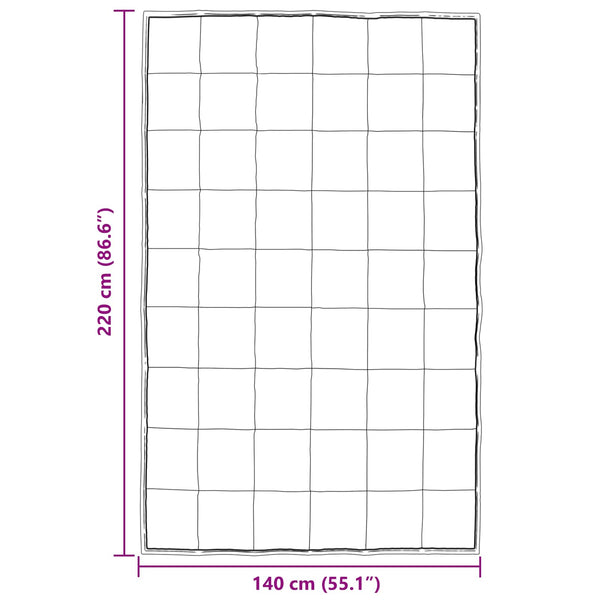 Talvityyny 140 x 220 cm 450 gsm Hopea