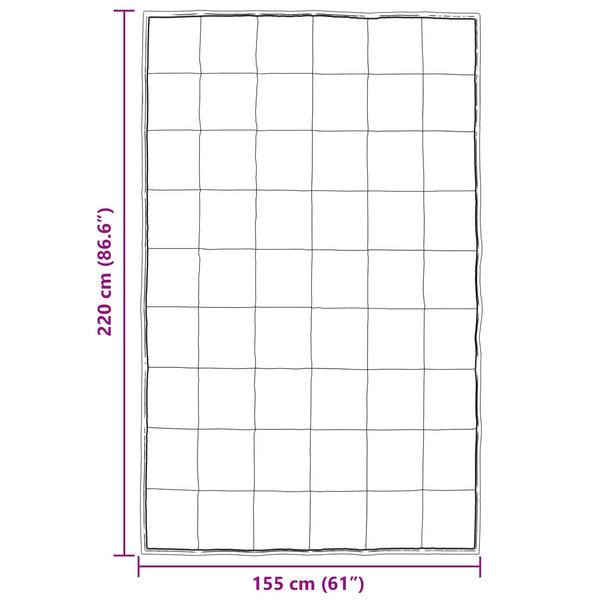 Talvityyny 155 x 220 cm 450 gsm Hopea