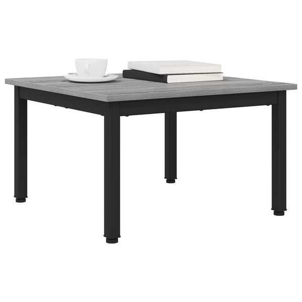 Sohvapöytä Harmaa Sonoma 60 x 60 x 36 cm Tekninen puu