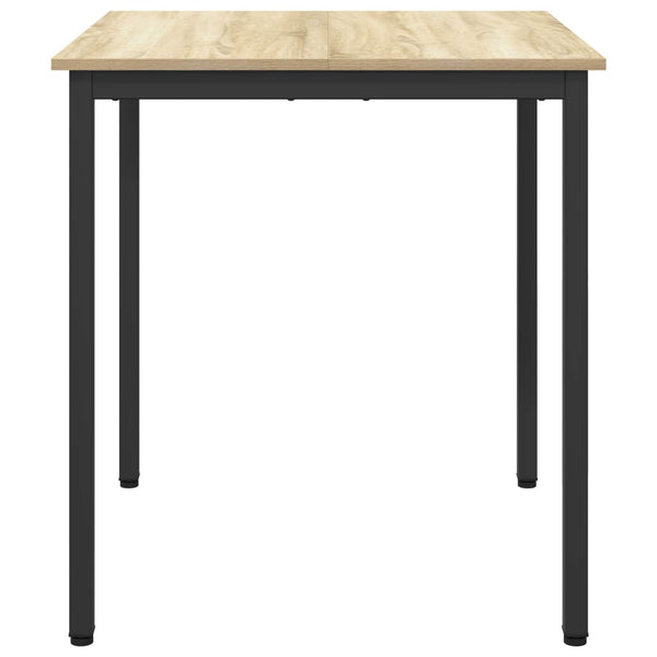 Ruokapöydät 70 x 70 x 75 cm Tekninen puu Sonoma-tammi Neliö