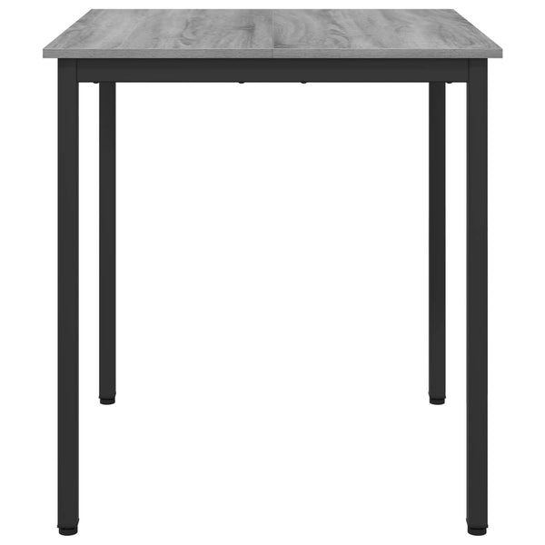 Ruokapöydät 70 x 70 x 75 cm Tekninen puu Harmaa Sonoma Neliö