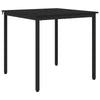 Ruokapöydät 80 x 80 x 75 cm Tekninen puu Musta tammi Neliö