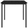 Ruokapöydät 80 x 80 x 75 cm Tekninen puu Musta tammi Neliö