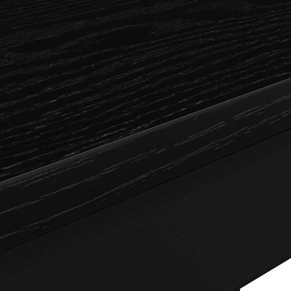 Ruokapöydät 110 x 55 x 75 cm Tekninen puu Musta tammi