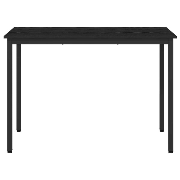 Ruokapöydät 110 x 55 x 75 cm Tekninen puu Musta tammi