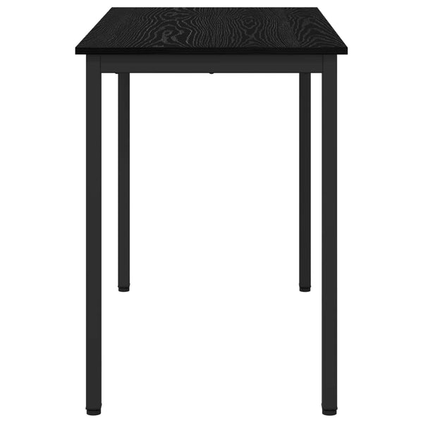Ruokapöydät 110 x 55 x 75 cm Tekninen puu Musta tammi