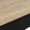 Ruokapöydät 110 x 55 x 75 cm Tekninen puu Sonoma-tammi