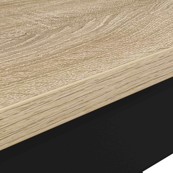 Ruokapöydät 110 x 55 x 75 cm Tekninen puu Sonoma-tammi