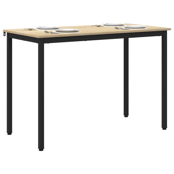 Ruokapöydät 110 x 55 x 75 cm Tekninen puu Sonoma-tammi