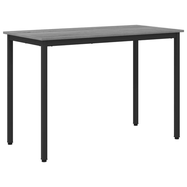 Ruokapöydät 110 x 55 x 75 cm Tekninen puu Harmaa Sonoma