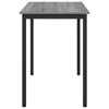 Ruokapöydät 110 x 55 x 75 cm Tekninen puu Harmaa Sonoma