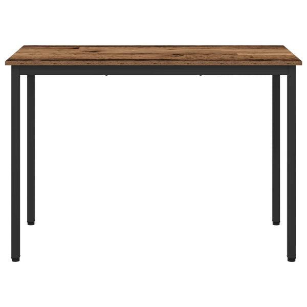 Ruokapöydät 110 x 55 x 75 cm Tekninen puu Vanha puu Suorakaide