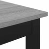 Ruokapöydät 150 x 90 x 75 cm Tekninen puu Harmaa Sonoma