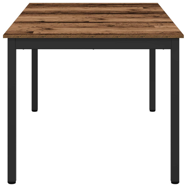 Ruokapöydät 150 x 90 x 75 cm Tekninen puu Vanha puu Suorakaide