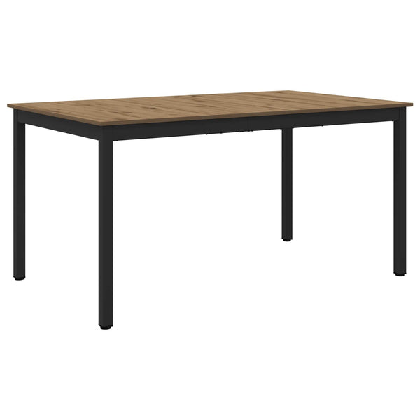 Ruokapöydät 150 x 90 x 75 cm Tekninen puu Artisaanitammi