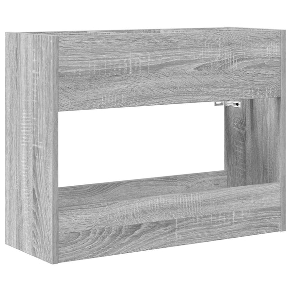 Aurinkovarjojalusta Harmaa Sonoma 65 x 24 x 50 cm Tekninen puu