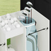 Golfsäilytin Yksivärinen Valkoinen 102 x 45 x 85,5 cm