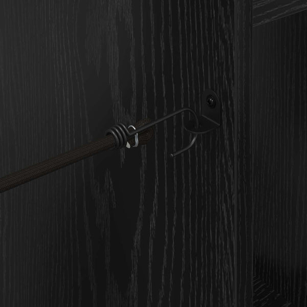 Golfsäilytin Yksivärinen Musta tammi. 102 x 45 x 85,5 cm