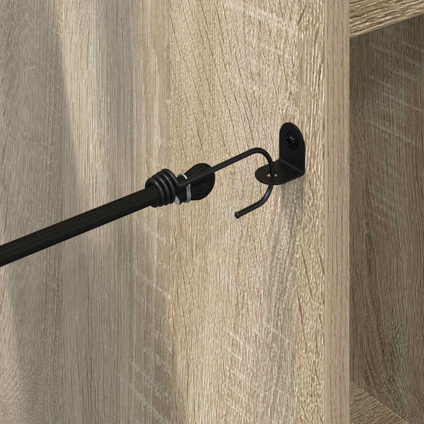Golfsäilytin Yksivärinen Sonoman tammi 102 x 45 x 85,5 cm