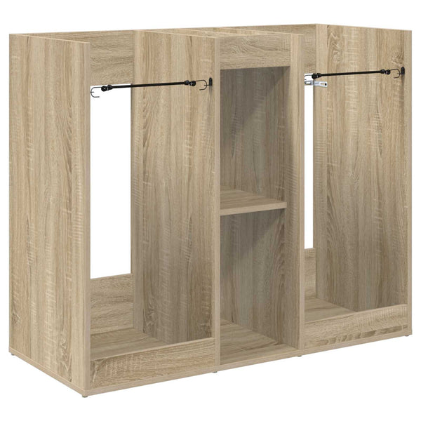 Golfsäilytin Yksivärinen Sonoman tammi 102 x 45 x 85,5 cm