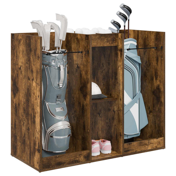 Golfsäilytin Savutammi 102 x 45 x 85,5 cm Tekninen puu