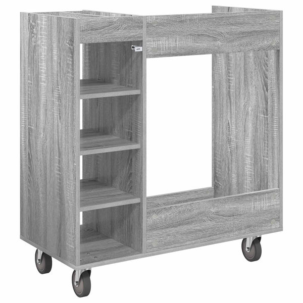 Golfsäilytin Harmaa Sonoma 90 x 45 x 98 cm Tekninen puu