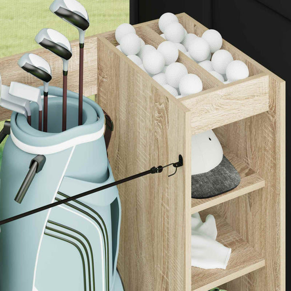Golfsäilytin Sonoma-tammi 120 x 45 x 98 cm Engineered Wood