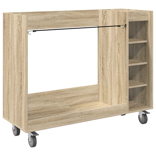 Golfsäilytin Sonoma-tammi 120 x 45 x 98 cm Engineered Wood