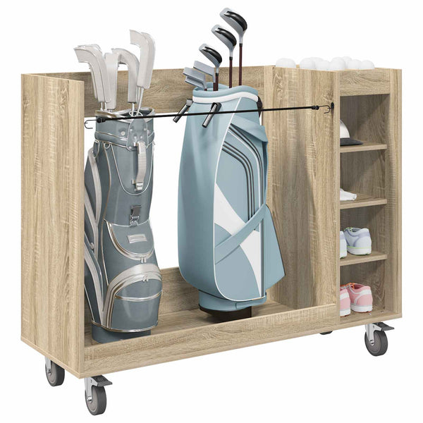 Golfsäilytin Sonoma-tammi 120 x 45 x 98 cm Engineered Wood