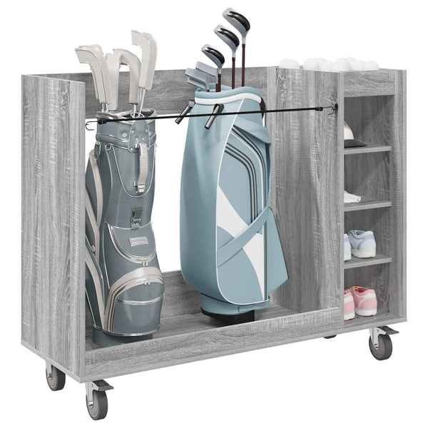 Golfsäilytin Harmaa Sonoma 120 x 45 x 98 cm Tekninen puu