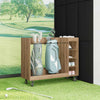 Golfsäilytin pyörällä Artisan tammi 120 x 45 x 98 cm