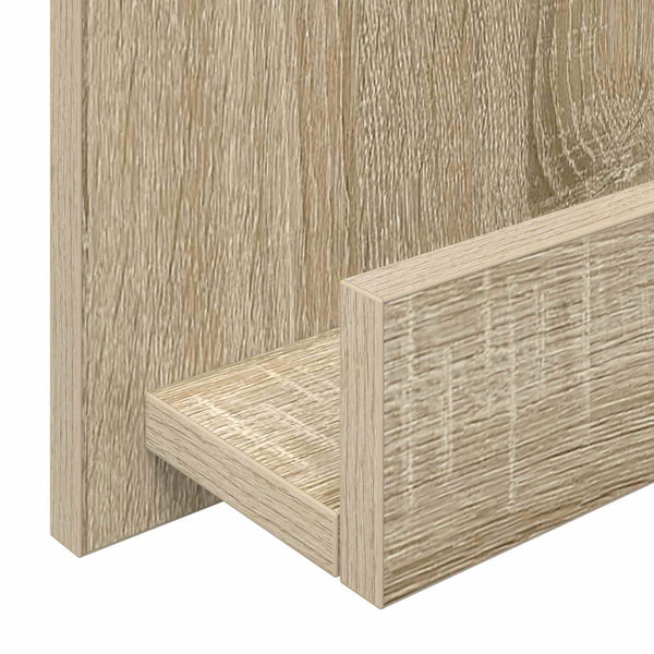 Lehtiteline Sonoman tammi 51 x 11 x 102 cm Tekninen puu