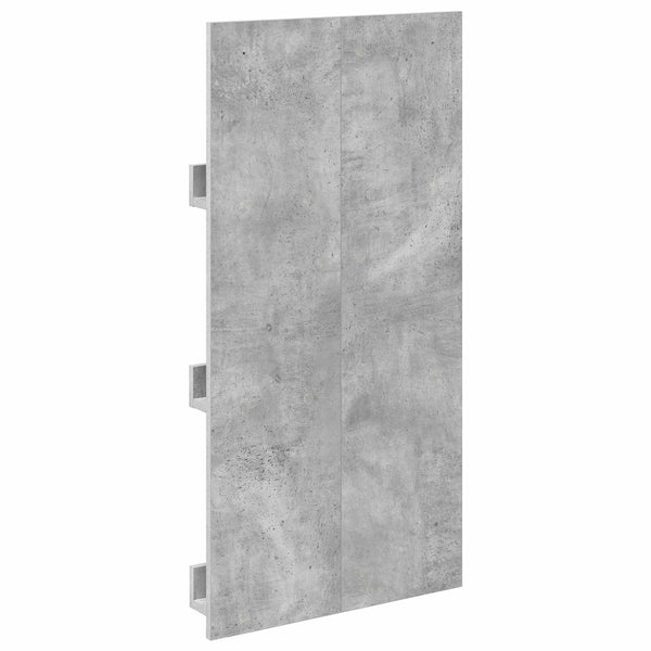 Lehtiteline Betoni Harmaa 51 x 11 x 102 cm Tekninen puu