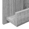 Lehtiteline Harmaa Sonoma 51 x 11 x 102 cm Tekninen puu