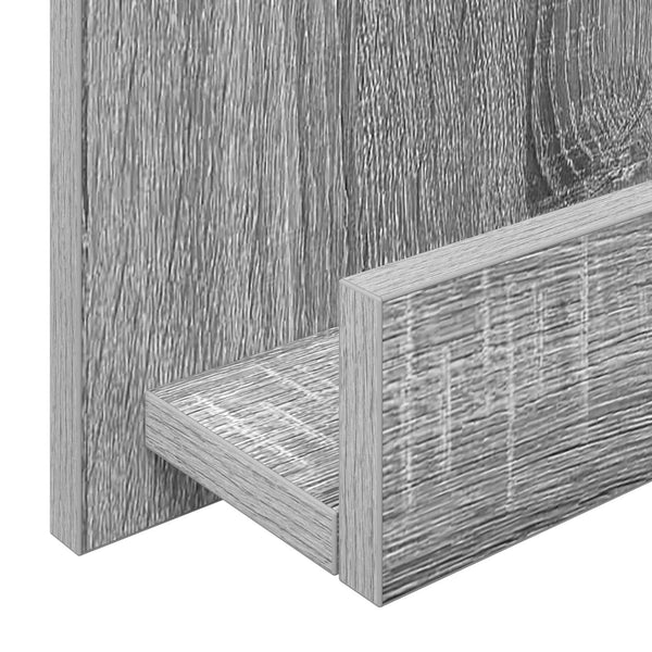 Lehtiteline Harmaa Sonoma 51 x 11 x 102 cm Tekninen puu
