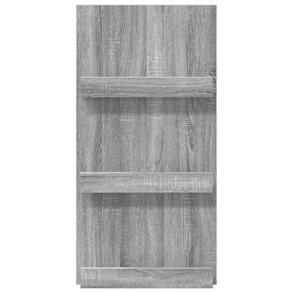 Lehtiteline Harmaa Sonoma 51 x 11 x 102 cm Tekninen puu