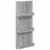 Lehtiteline Harmaa Sonoma 43 x 11 x 102 cm Tekninen puu