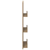 Lehtiteline Artisan tammi 43 x 11 x 102 cm Tekninen puu