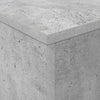 Lehtiteline Betoni Harmaa 70 x 41 x 126 cm Tekninen puu