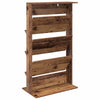 Lehtiteline Vanha puu 70 x 41 x 126 cm Tekninen puu