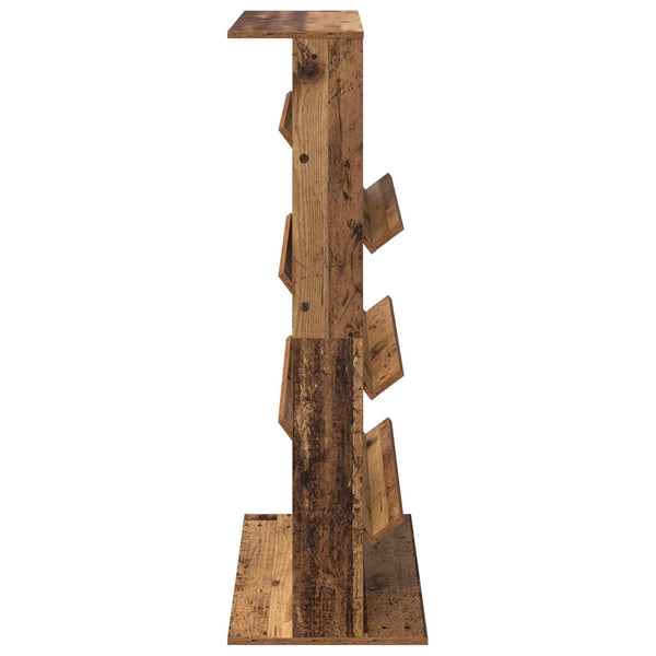 Lehtiteline Vanha puu 70 x 41 x 126 cm Tekninen puu