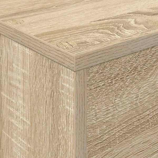 Lehtiteline Sonoman tammi 70 x 41 x 96 cm Tekninen puu