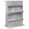 Lehtiteline Betoni Harmaa 70 x 41 x 96 cm Tekninen puu