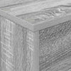 Lehtiteline Harmaa Sonoma 70 x 41 x 96 cm Tekninen puu