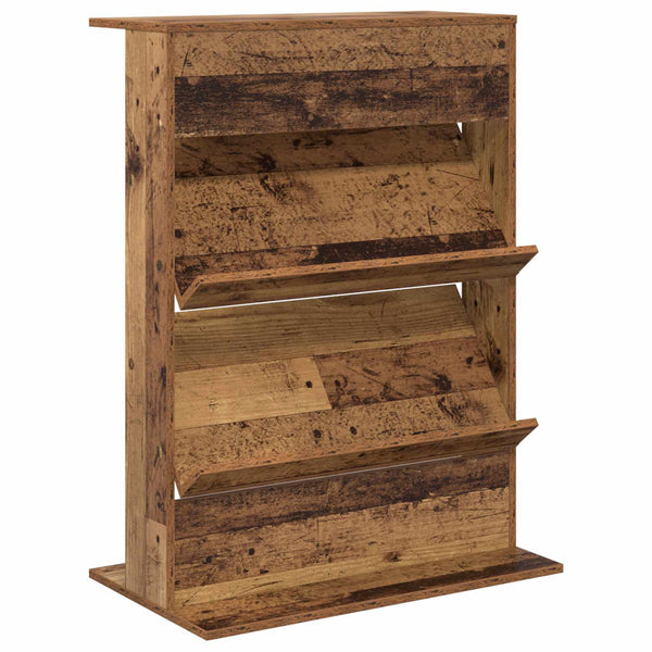 Lehtiteline Vanha puu 70 x 41 x 96 cm Tekninen puu